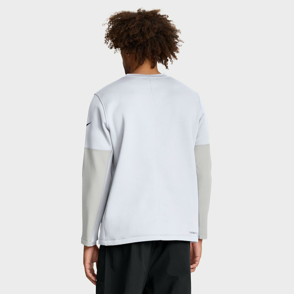Dallas Cowboys Sideline Coach Therma-FIT Long Sleeve T-Shirt - White - Nike