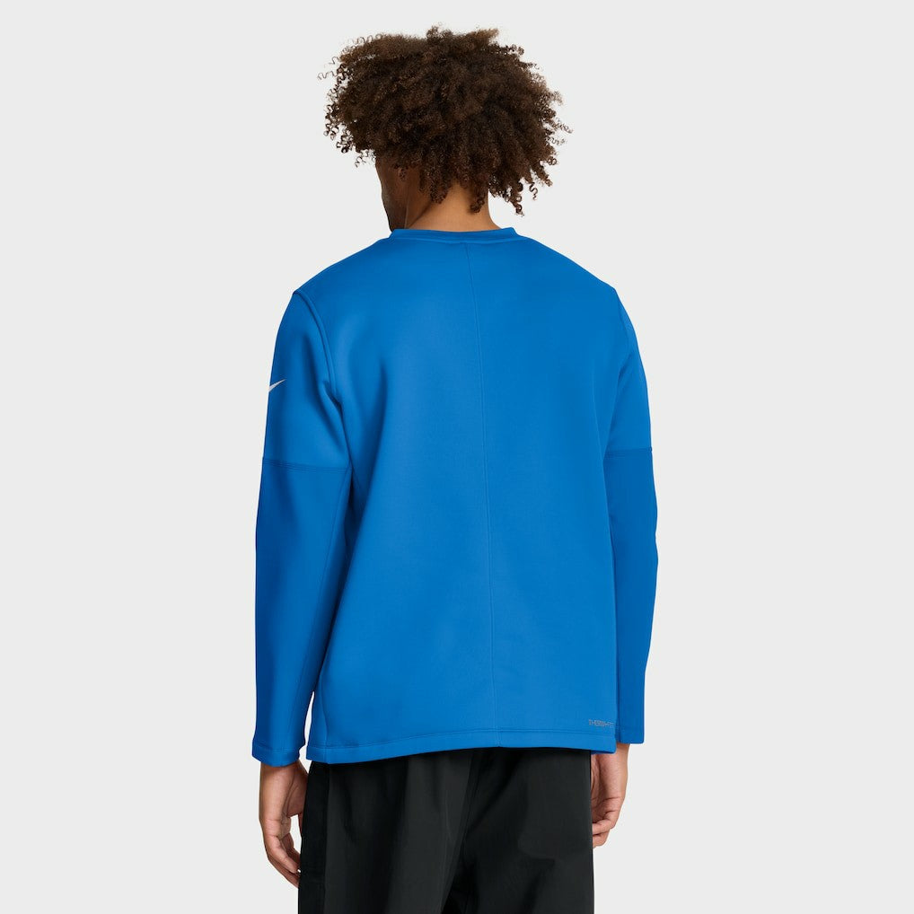 Los Angeles Chargers Sideline Coach Therma-FIT Long Sleeve T-Shirt - Powder Blue - Nike