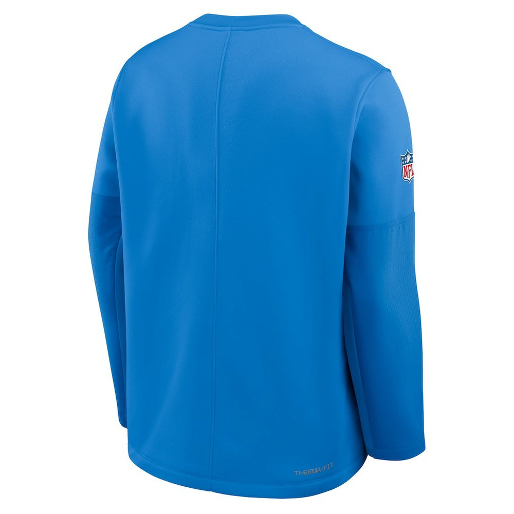 Los Angeles Chargers Sideline Coach Therma-FIT Long Sleeve T-Shirt - Powder Blue - Nike