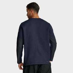 Dallas Cowboys Sideline Coach Therma-FIT Long Sleeve T-Shirt - Navy - Nike