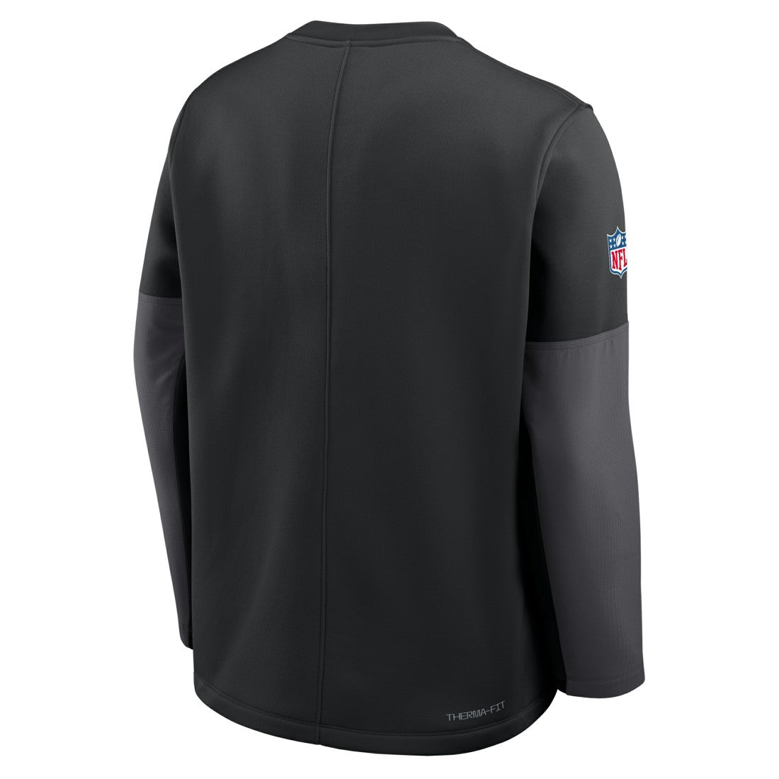 Detroit Lions Sideline Coach Therma-FIT Long Sleeve T-Shirt - Black - Nike