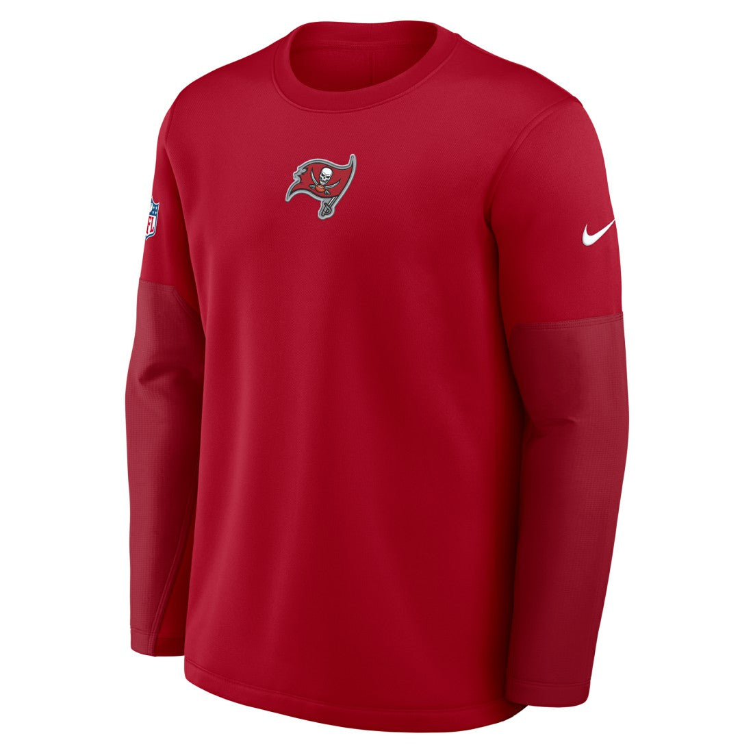 Tampa Bay Buccaneers Sideline Coach Therma-FIT Long Sleeve T-Shirt - Red - Nike