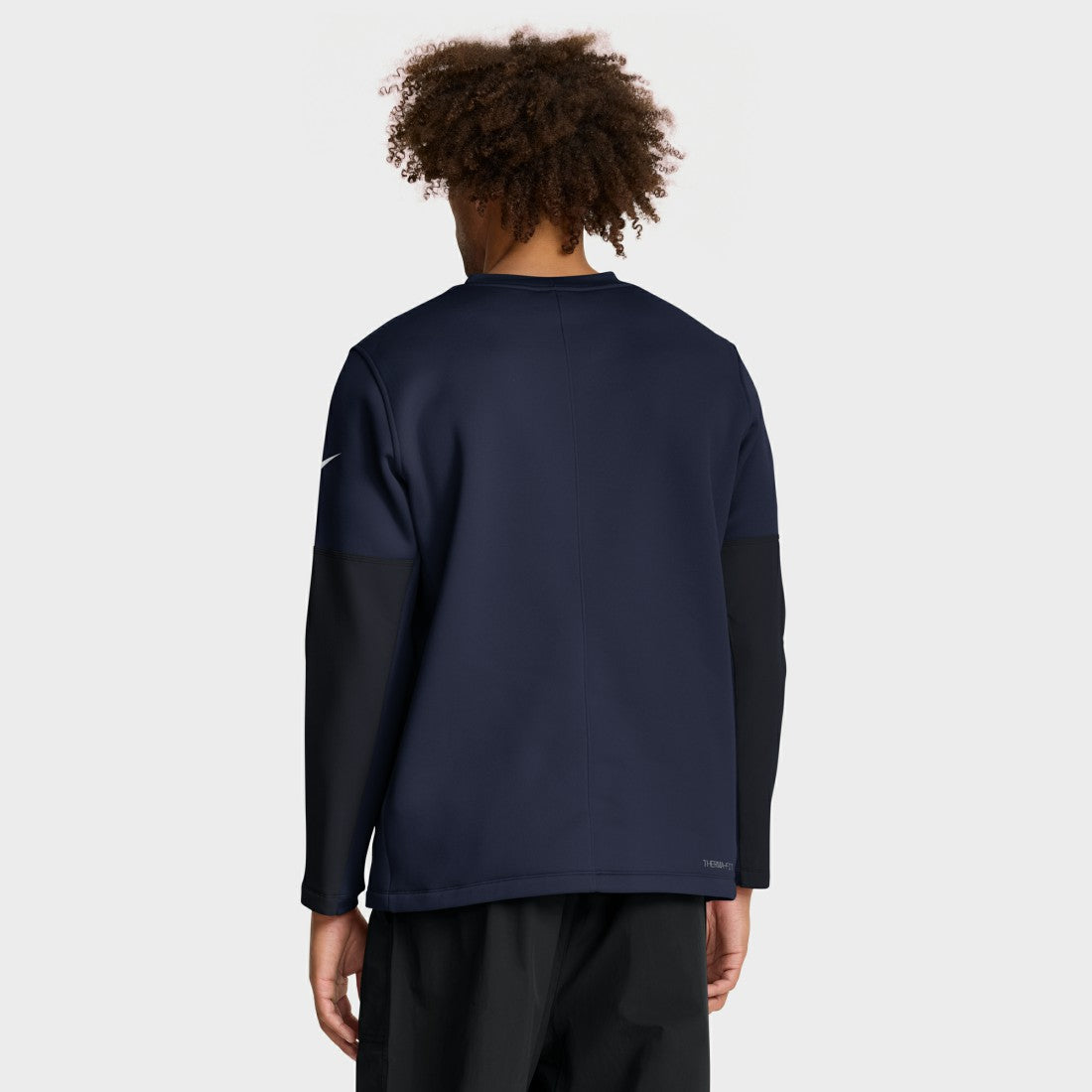 Tennessee Titans Sideline Coach Therma-FIT Long Sleeve T-Shirt - Navy - Nike