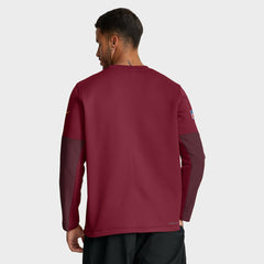 Washington Commanders Sideline Coach Therma-FIT Long Sleeve T-Shirt - Burgundy - Nike