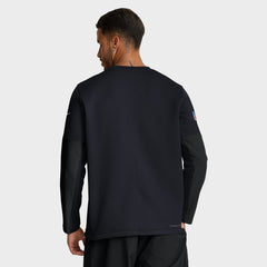 Houston Texans Sideline Coach Therma-FIT Long Sleeve T-Shirt - Navy - Nike