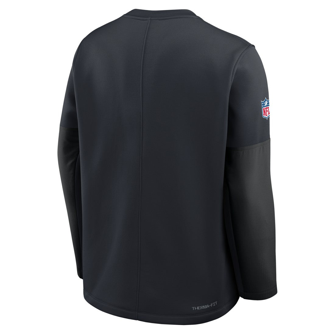 Houston Texans Sideline Coach Therma-FIT Long Sleeve T-Shirt - Navy - Nike