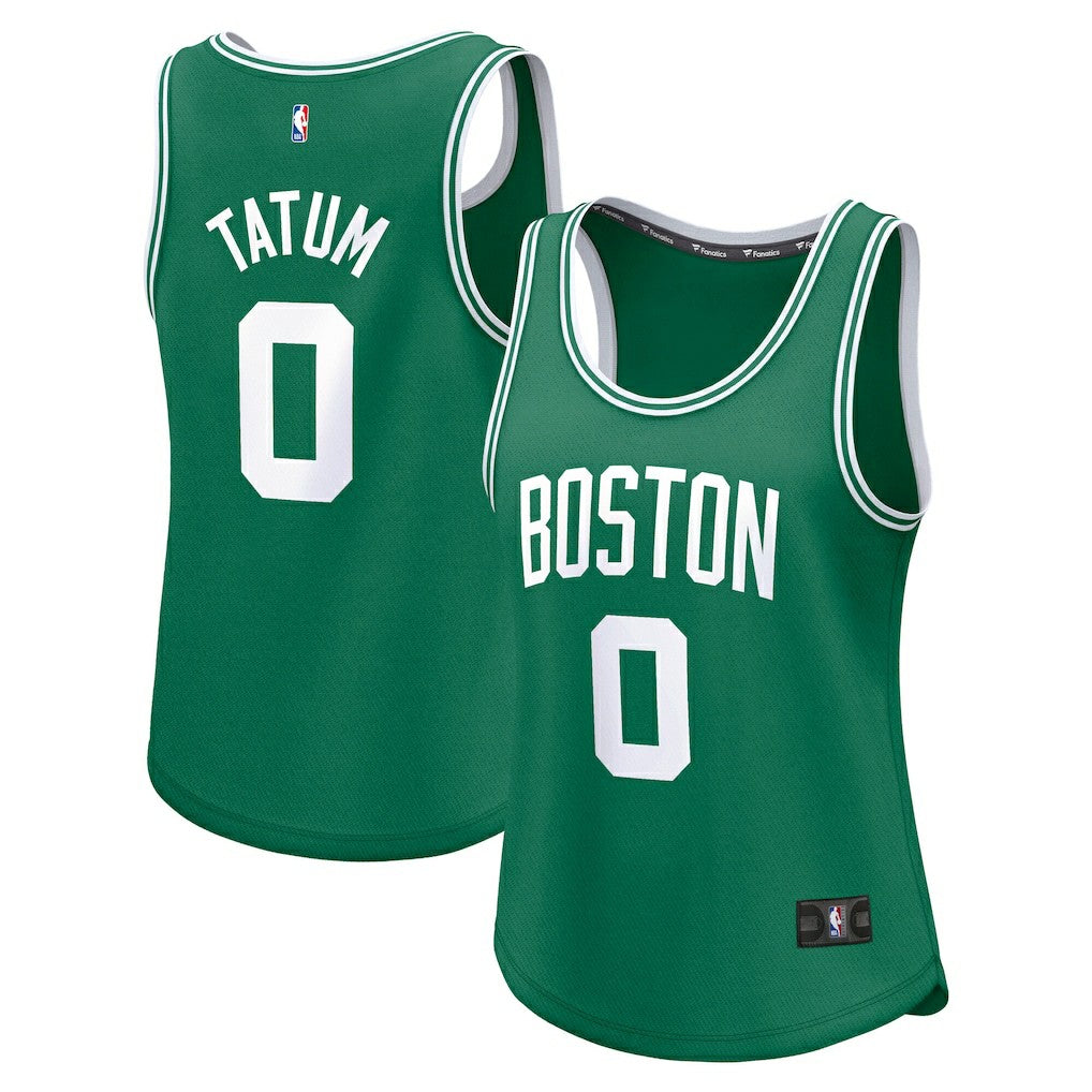 Fanatics Jayson Tatum Boston Celtics Women's Fast Break Player Jersey Icon Edition Kelly Green