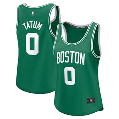 Fanatics Jayson Tatum Boston Celtics Women's Fast Break Player Jersey Icon Edition Kelly Green