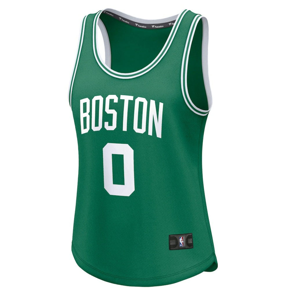 Fanatics Jayson Tatum Boston Celtics Women's Fast Break Player Jersey Icon Edition Kelly Green