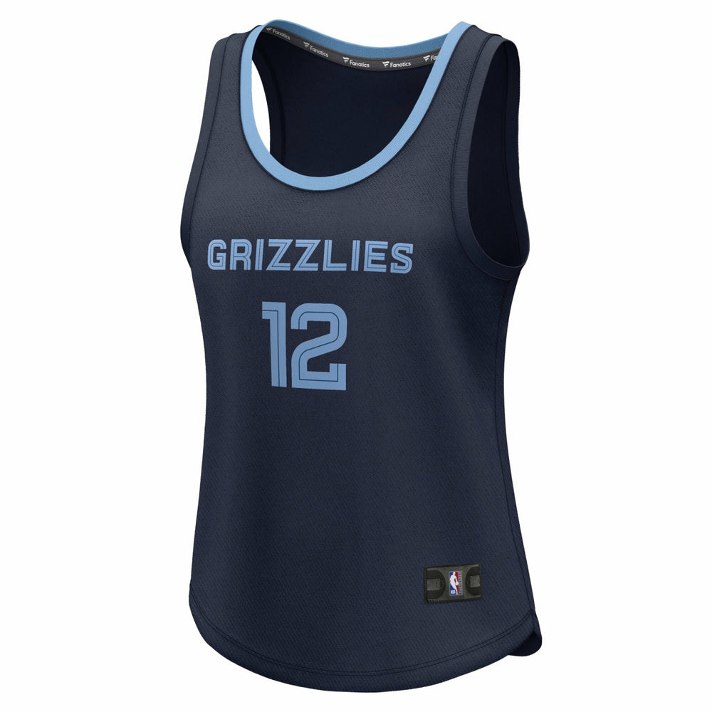Fanatics Ja Morant Memphis Grizzlies Women's Fast Break Player Jersey Icon Edition Navy