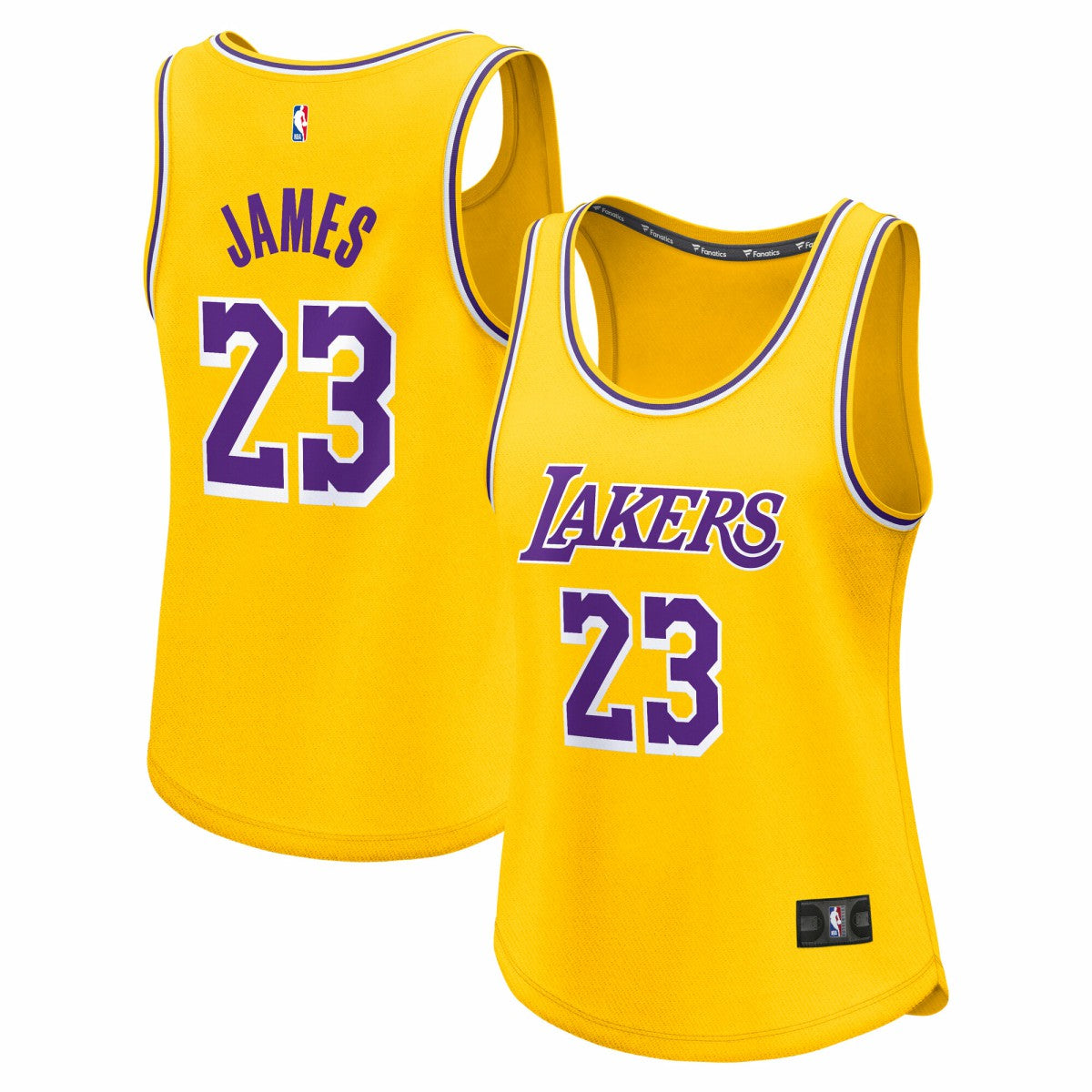 Fanatics LeBron James Los Angeles Lakers Women's Fast Break Player Jersey Icon Edition Gold