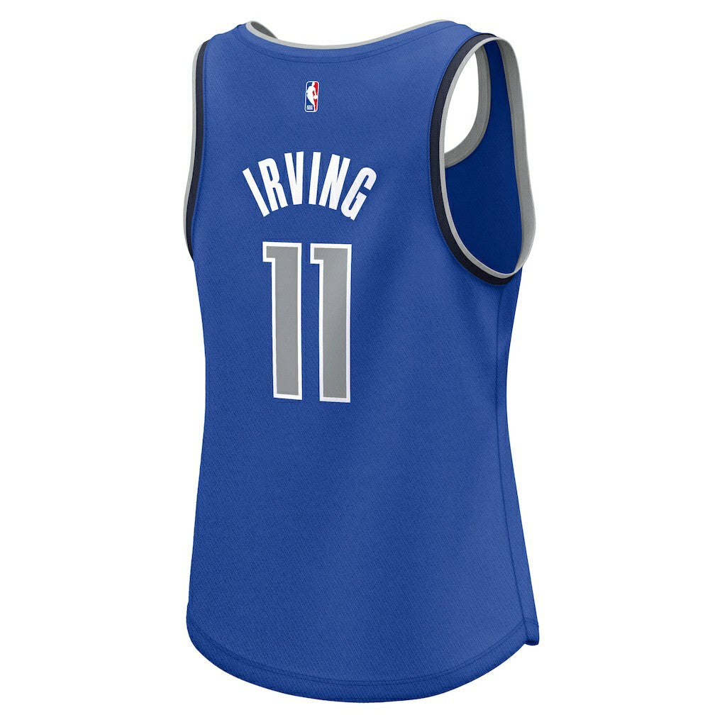 Fanatics Kyrie Irving Dallas Mavericks Women's Fast Break Player Jersey Icon Editi- Blue