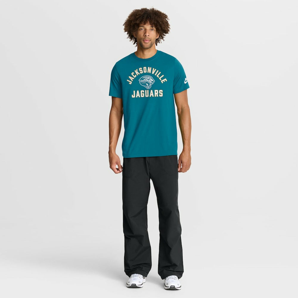 Jacksonville Jaguars Favorable Timeline Tri-Blend T-Shirt - Teal - Nike