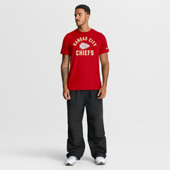Kansas City Chiefs Favorable Timeline Tri-Blend T-Shirt - Red - Nike