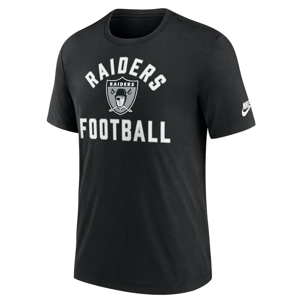 Las Vegas Raiders Favorable Timeline Tri-Blend T-Shirt - Black - Nike