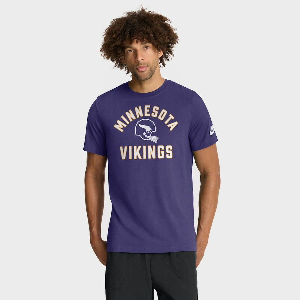 Minnesota Vikings Favorable Timeline Tri-Blend T-Shirt - Purple - Nike
