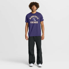 Minnesota Vikings Favorable Timeline Tri-Blend T-Shirt - Purple - Nike