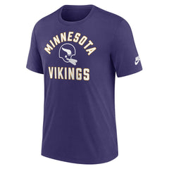 Minnesota Vikings Favorable Timeline Tri-Blend T-Shirt - Purple - Nike