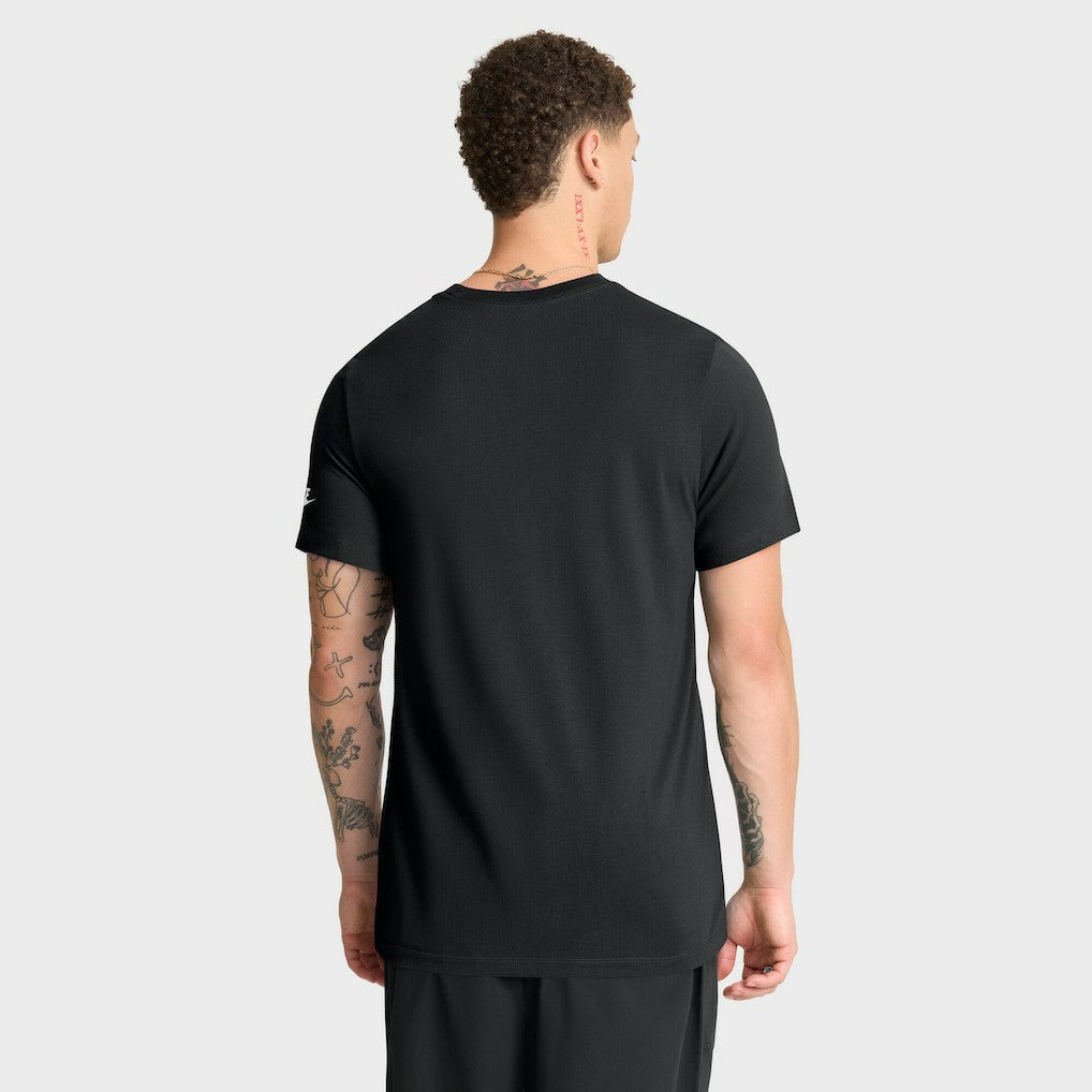 New Orleans Saints Favorable Timeline Tri-Blend T-Shirt - Black - Nike