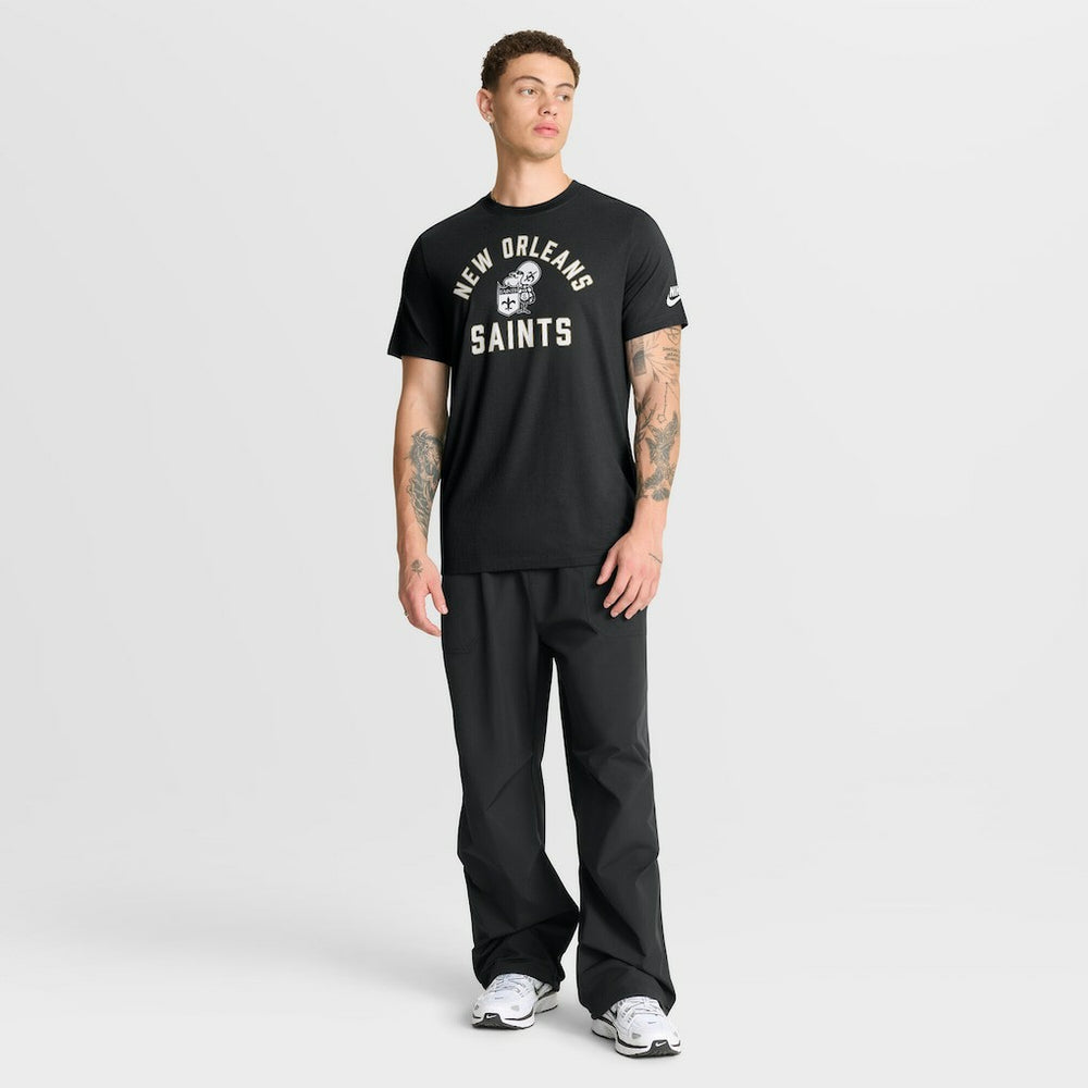 New Orleans Saints Favorable Timeline Tri-Blend T-Shirt - Black - Nike