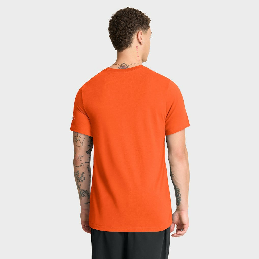 Cleveland Browns Favorable Timeline Tri-Blend T-Shirt - Orange - Nike