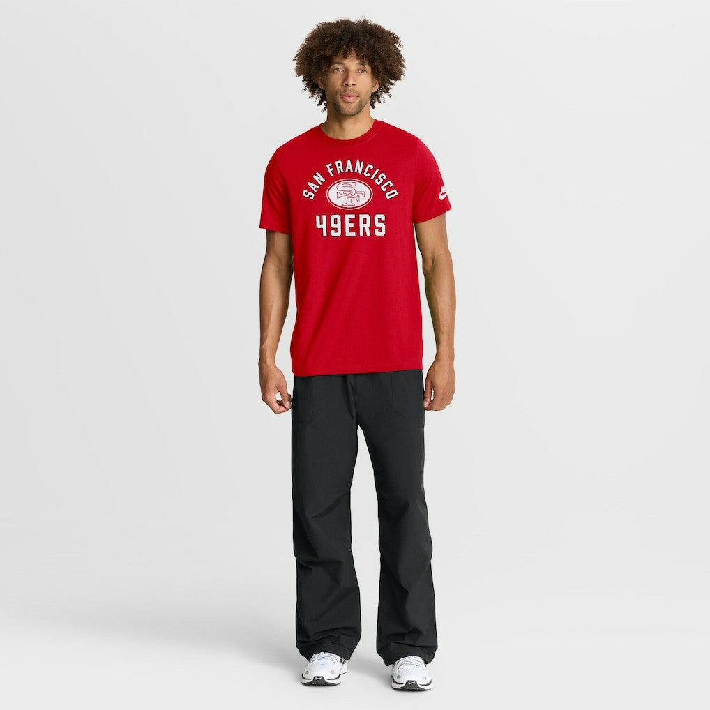 San Francisco 49ers Favorable Timeline Tri-Blend T-Shirt - Scarlet - Nike