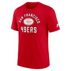 San Francisco 49ers Favorable Timeline Tri-Blend T-Shirt - Scarlet - Nike