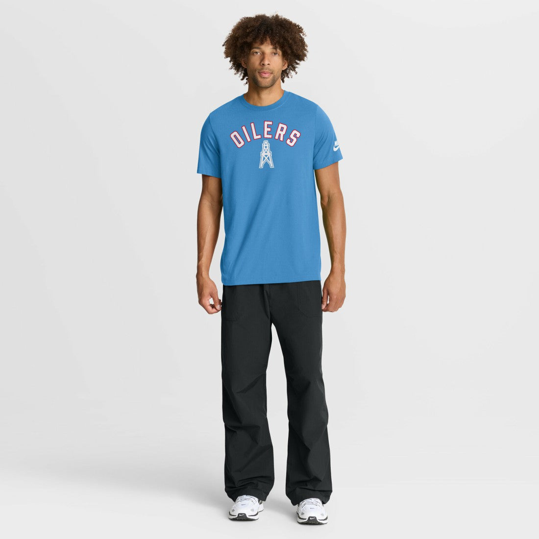 Tennessee Titans Favorable Timeline Tri-Blend T-Shirt - Light Blue - Nike