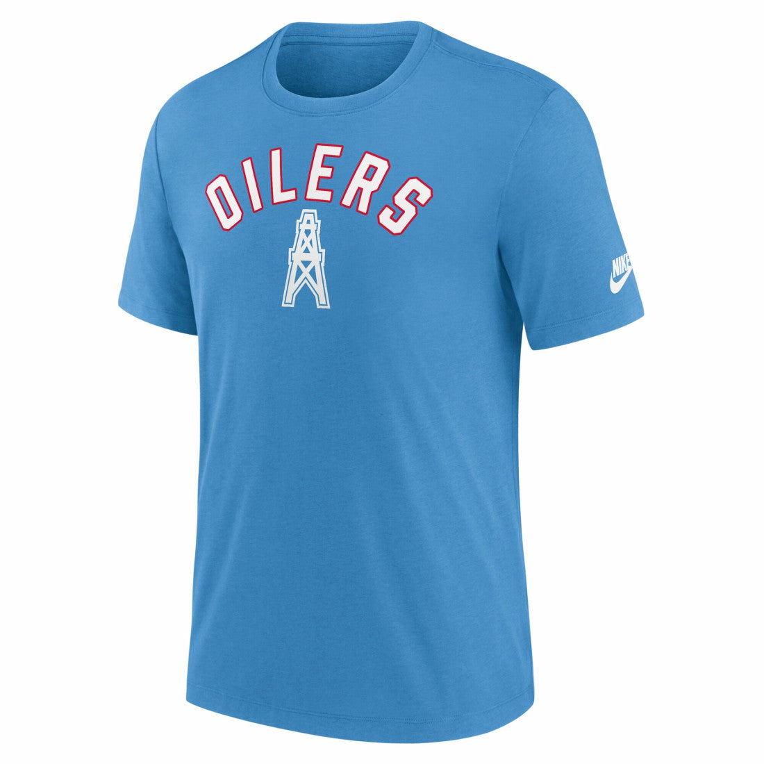 Tennessee Titans Favorable Timeline Tri-Blend T-Shirt - Light Blue - Nike