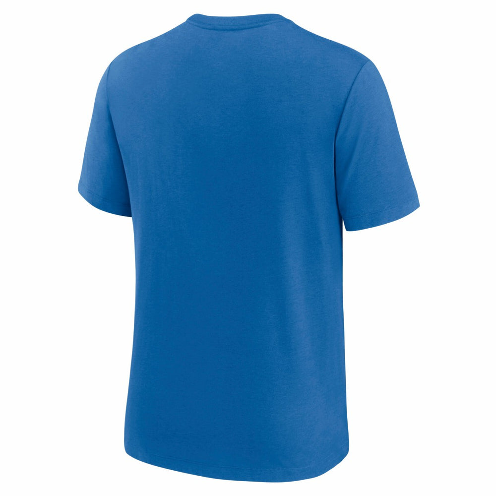Detroit Lions Favorable Timeline Tri-Blend T-Shirt - Royal - Nike