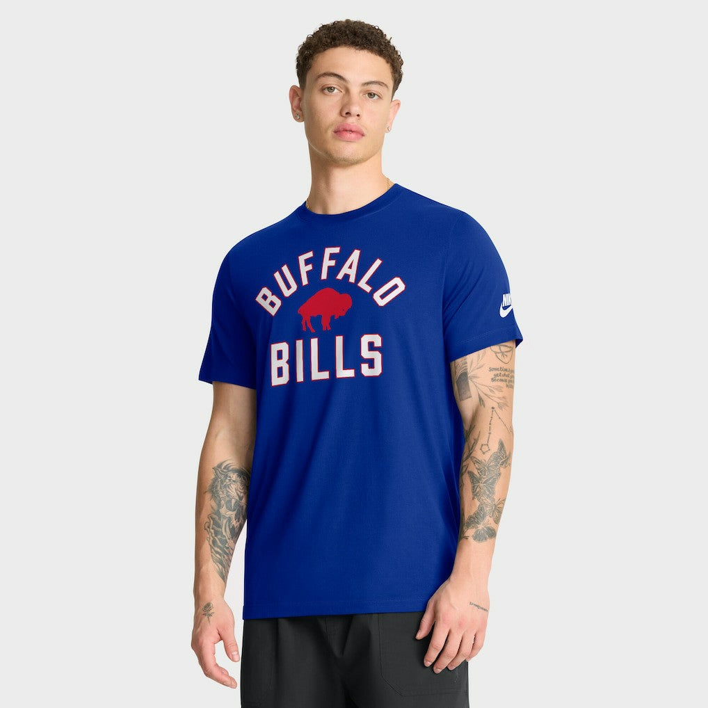 Buffalo Bills Favorable Timeline Tri-Blend T-Shirt - Royal - Nike