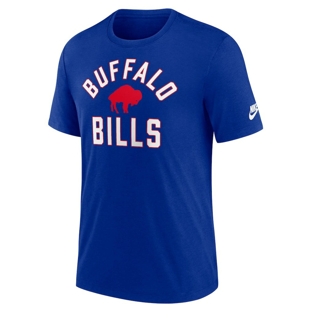 Buffalo Bills Favorable Timeline Tri-Blend T-Shirt - Royal - Nike
