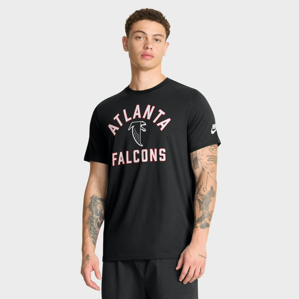 Atlanta Falcons Favorable Timeline Tri-Blend T-Shirt - Black - Nike