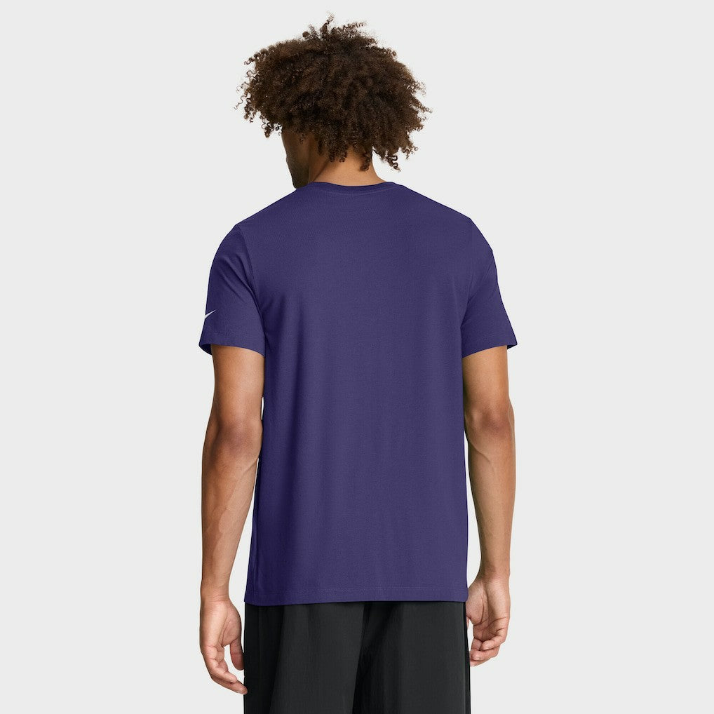 Baltimore Ravens Favorable Timeline Tri-Blend T-Shirt - Purple - Nike