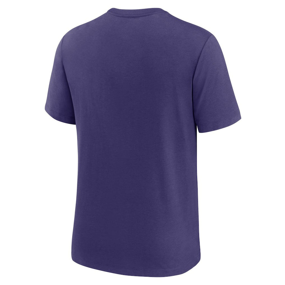 Baltimore Ravens Favorable Timeline Tri-Blend T-Shirt - Purple - Nike