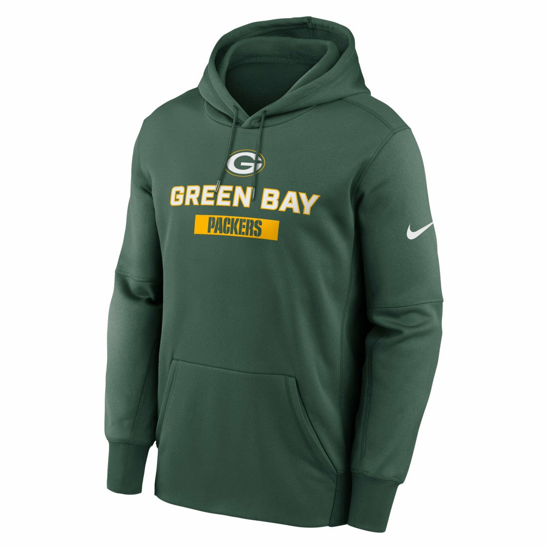 Green Bay Packers Toss Sweep Performance Pullover Hoodie - Green - Nike