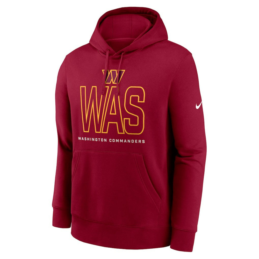 Washington Commanders Busted Play Club Fleece Pullover Hoodie - Burgundy - Nike