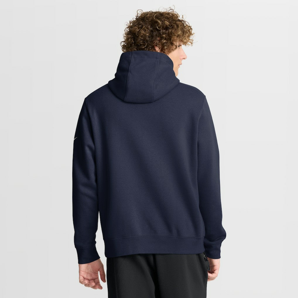 New England Patriots Busted Play Club Fleece Pullover Hoodie - Navy - Nike