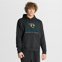 Jacksonville Jaguars Busted Play Club Fleece Pullover Hoodie - Black - Nike