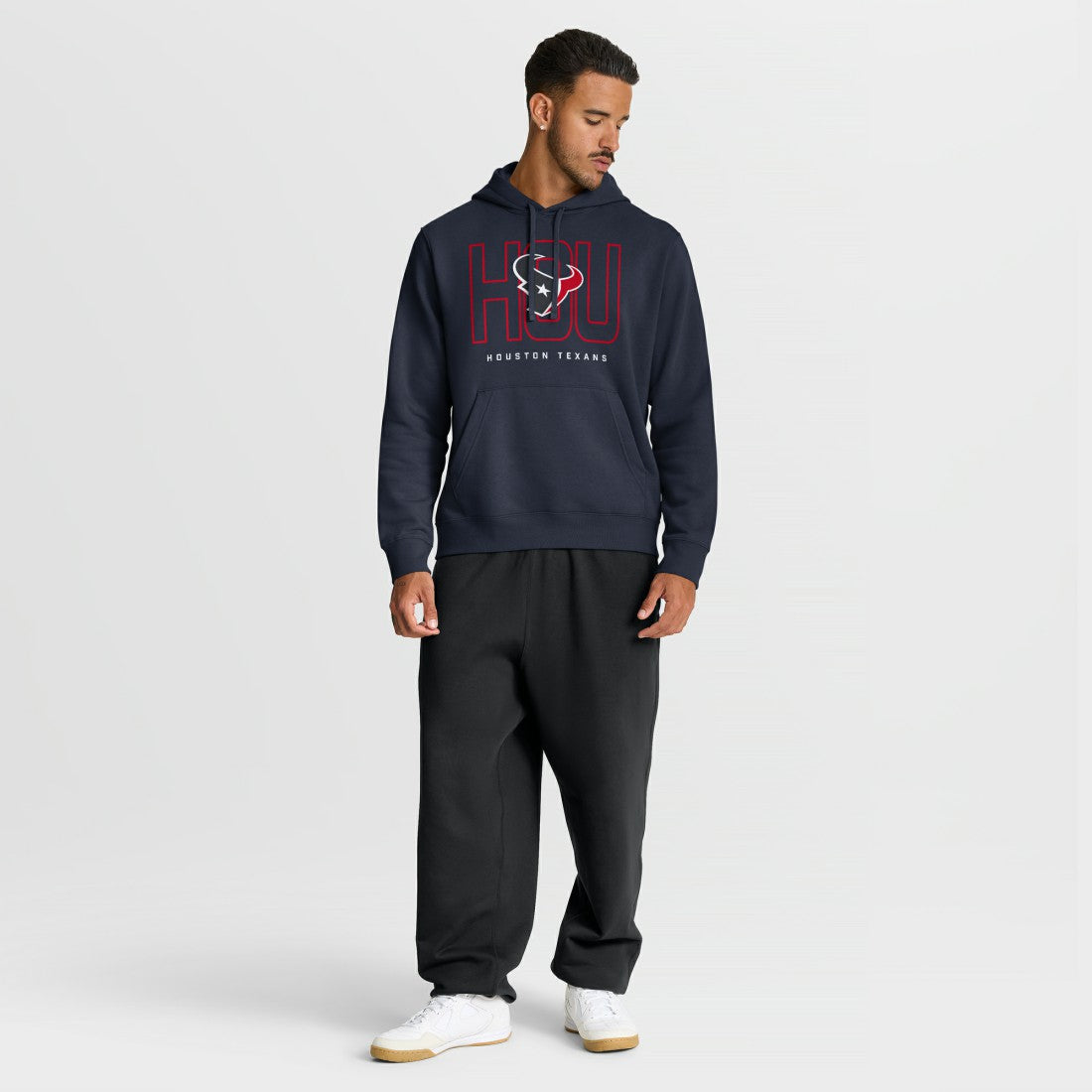 Houston Texans Busted Play Club Fleece Pullover Hoodie - Navy - Nike