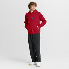 Tampa Bay Buccaneers Busted Play Club Fleece Pullover Hoodie - Red - Nike