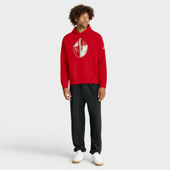 San Francisco 49ers Club Fleece Pullover Hoodie - Scarlet - Nike