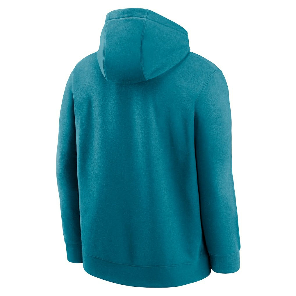 Jacksonville Jaguars Club Fleece Pullover Hoodie - Teal - Nike