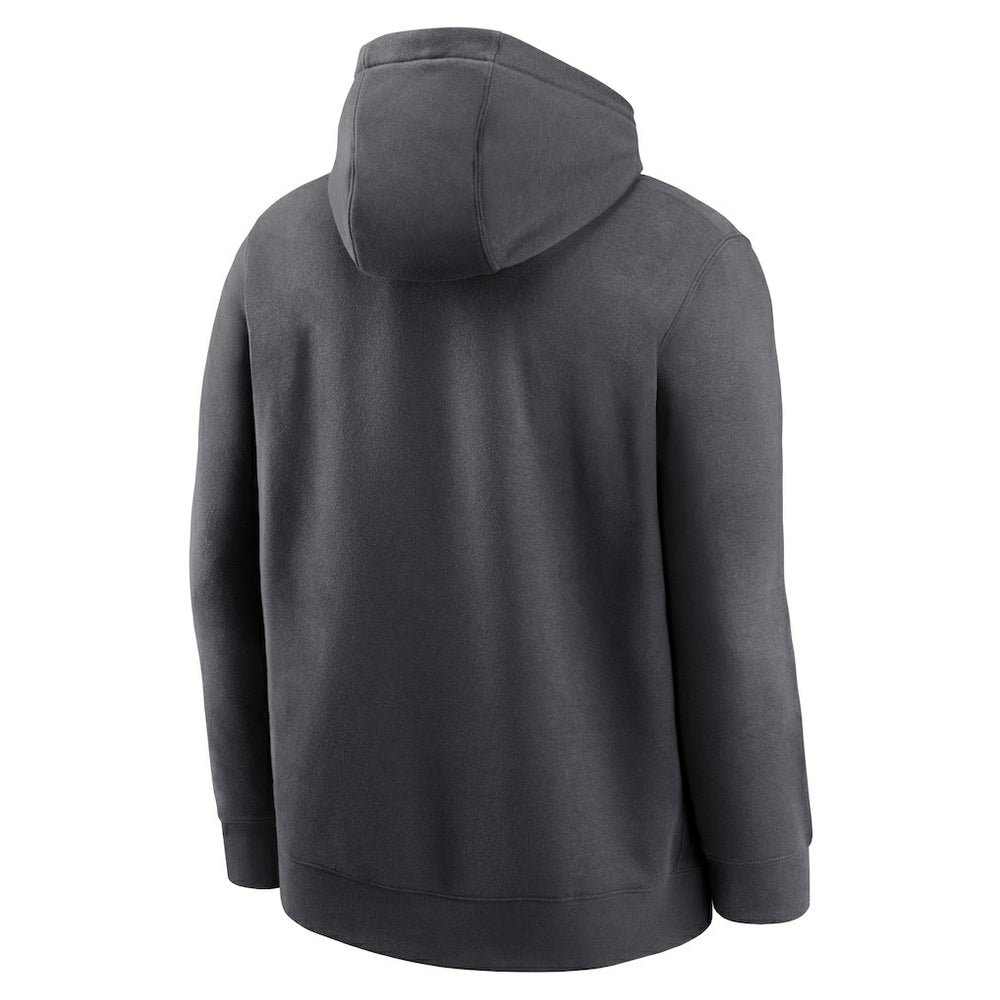 Dallas Cowboys Club Fleece Pullover Hoodie - Anthracite - Nike