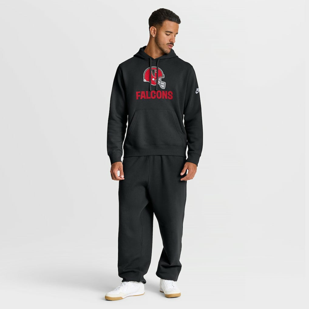 Atlanta Falcons Best Season Rewind Club Pullover Hoodie - Black - Nike