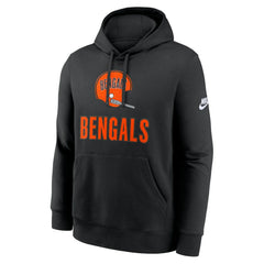 Cincinnati Bengals Best Season Rewind Club Pullover Hoodie - Black - Nike