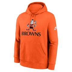 Cleveland Browns Best Season Rewind Club Pullover Hoodie - Orange - Nike