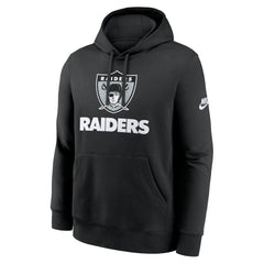 Las Vegas Raiders Best Season Rewind Club Pullover Hoodie - Black - Nike