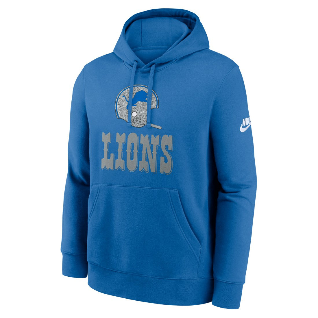 Detroit Lions Best Season Rewind Club Pullover Hoodie - Royal - Nike
