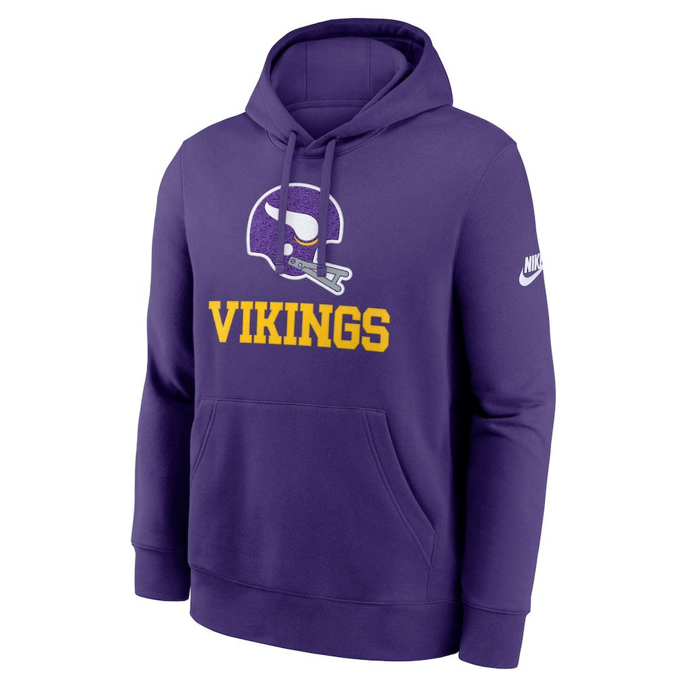 Minnesota Vikings Best Season Rewind Club Pullover Hoodie - Purple - Nike